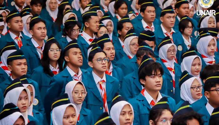 Usung Nilai Excellence with Morality, Rektor Unair Resmi Sambut 9.437 Mahasiswa Baru