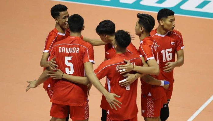 Timnas Voli Putra Indonesia U-21 Taklukkan Tunisia di Kejuaraan Dunia.