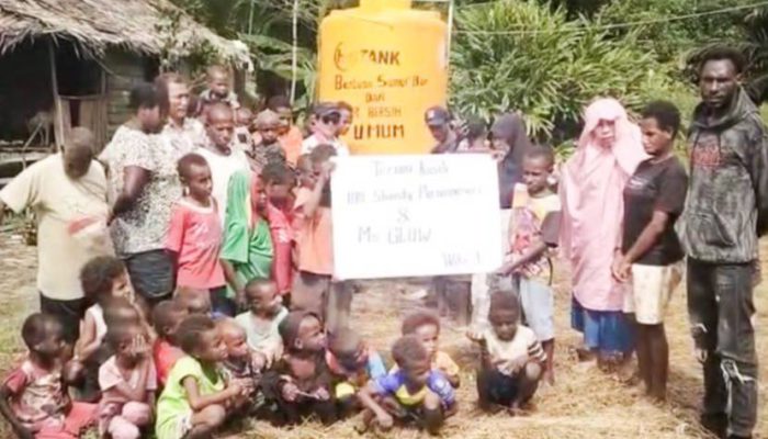 Shandy Purnamasari Bantu Sumur Air Bersih di Papua, Kolaborasi dengan Bidan Wike dan MSGLOW