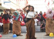 Peringati HUT ke-80 RI, Lomba Agustusan Pemkot Kediri Meriahkan CFD Jalan Dhoho