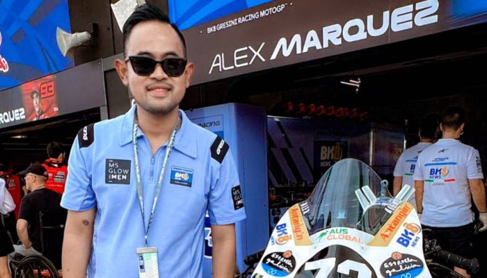 Gilang Juragan 99, Dari Skincare Lokal ke Panggung Balap Internasional