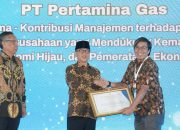 Pertagas Catat Prestasi Emas di CSR PDB Award 2025