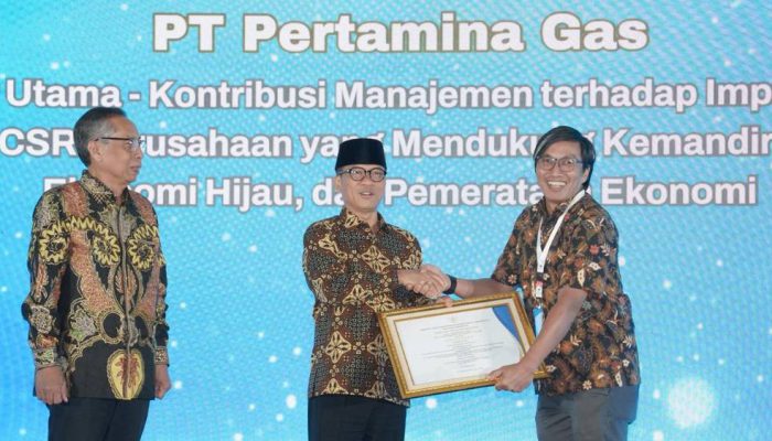 Pertagas Catat Prestasi Emas di CSR PDB Award 2025