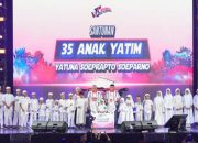 Meriah! Puncak Perayaan 35 Tahun JNE Digelar di GBK Basket Hall