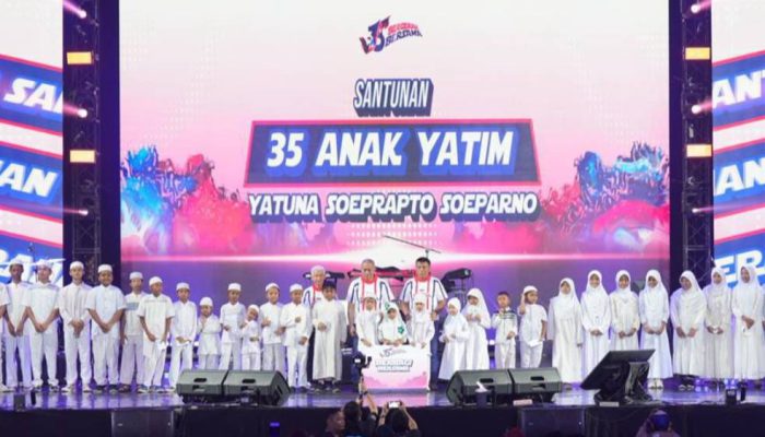 Meriah! Puncak Perayaan 35 Tahun JNE Digelar di GBK Basket Hall