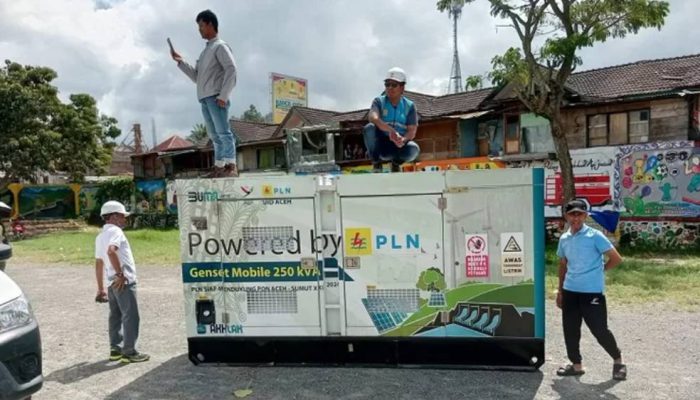Genset 250 KWH Diterbangkan ke Aceh Tengah, Pemerintah Percepat Pemulihan Listrik