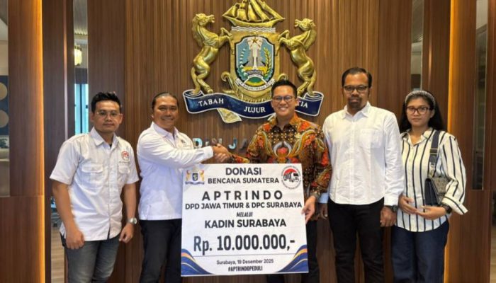 Didukung Kemenko Infra AHY, Kadin Surabaya Salurkan Bantuan Sanitasi ke Daerah Bencana
