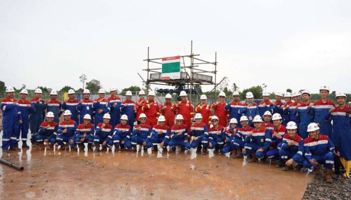 Produksi Sumur PPC-01 Melebihi Target, PHE Jambi Merang Tuai Apresiasi Wamen ESDM