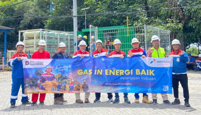 PGN Pasok Gas Bumi ke BMI Lamongan, Dukung Efisiensi Energi Industri