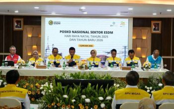 Posko Nasional ESDM Tutup, Distribusi Energi Selama Nataru Berjalan Lancar