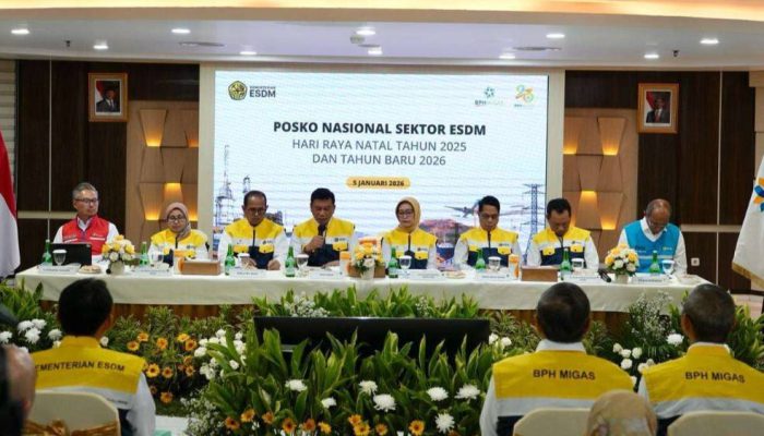 Posko Nasional ESDM Tutup, Distribusi Energi Selama Nataru Berjalan Lancar