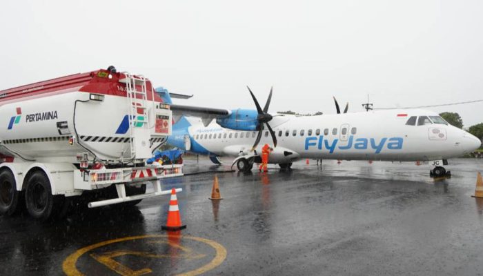 Pertamina Patra Niaga Lakukan Pengisian Avtur Perdana di Bandara Notohadinegoro