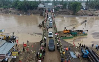 Proyek Jembatan di Aceh Dikebut Jelang Ramadan