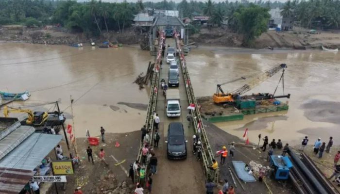 Proyek Jembatan di Aceh Dikebut Jelang Ramadan
