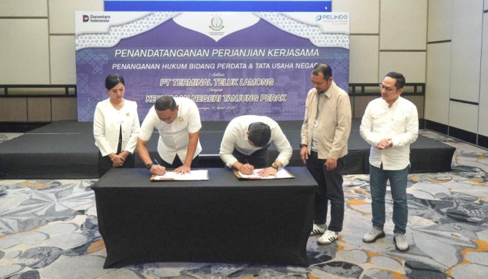 Perkuat Kepastian Hukum, PT Terminal Teluk Lamong Mitigasi Risiko Bisnis Melalui Sinergi Kejari