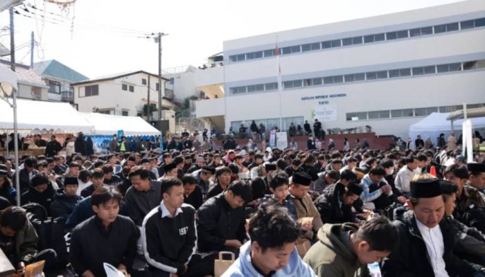 Ribuan WNI Gelar Salat Idulfitri di Tokyo, Pererat Silaturahmi di Negeri Sakura