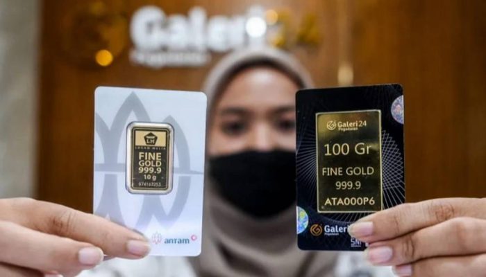 Harga Emas UBS dan Galeri24 di Pegadaian Kompak Naik, UBS Tembus Rp2,93 Juta per Gram