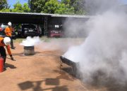 Puluhan Warga Sidoarjo Ikuti Pelatihan Kebakaran dari Bogasari