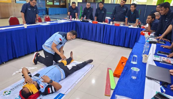 Cetak Personel Tanggap Darurat, TTL Selenggarakan Pelatihan P3K Bersertifikat
