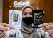 Galeri24 dan UBS Kompak Turun, Harga Emas Pegadaian Kembali Melemah
