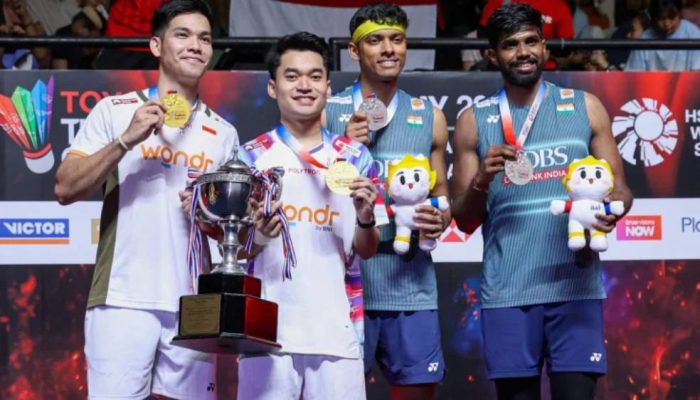 Tekuk Wakil India, Leo/Daniel Sabet Gelar Juara Thailand Open 2026
