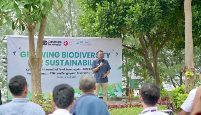 Pelabuhan Berkelanjutan, Terminal Teluk Lamong Resmikan Green House dan Program Konservasi
