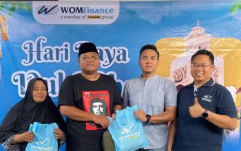 WOM Finance Gelar Aksi Sosial Iduladha, Bagikan Ribuan Kantong Daging Kurban
