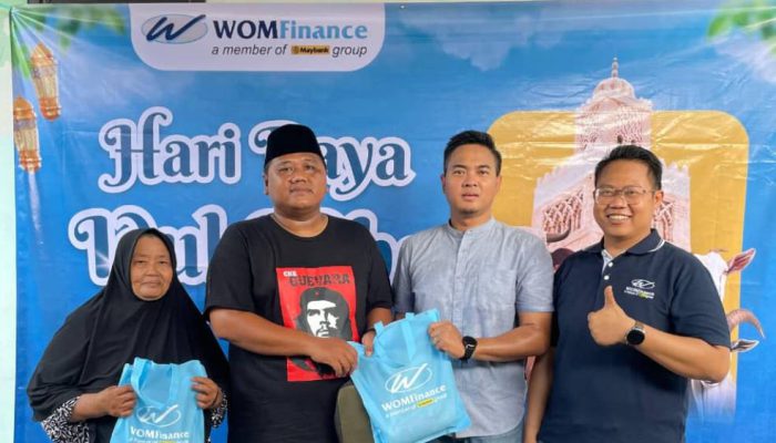 WOM Finance Gelar Aksi Sosial Iduladha, Bagikan Ribuan Kantong Daging Kurban
