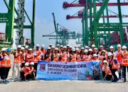 Terminal Teluk Lamong Tunjukkan Keunggulan Green & Smart Port kepada Siswa Singapura