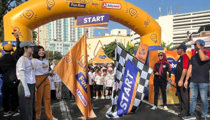 Festival Lari Anak Pertama Hadir di Surabaya, Bebelac dan Alfamidi Ajak Si Kecil Aktif dan Percaya Diri