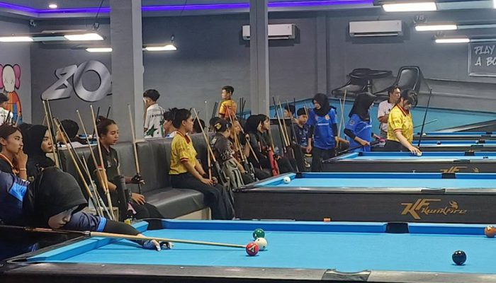 Kejurprov Biliar Jatim X 2026 Resmi Bergulir di Lamongan, 197 Atlet Ambil Bagian