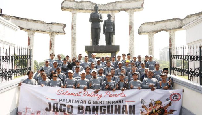 103 Tenaga Konstruksi dari Berbagai Daerah di Jatim Jalani Pelatihan dan Sertifikasi