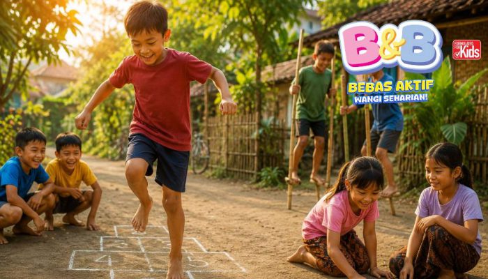 Anak Pulang dengan “Bau Matahari” Setelah Bermain? Begini Cara Menjaga Kenyamanan dan Kebersihannya