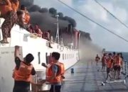 Kebakaran KM Mutiara Sentosa 2 di Perairan Sumenep, Lima Orang Meninggal