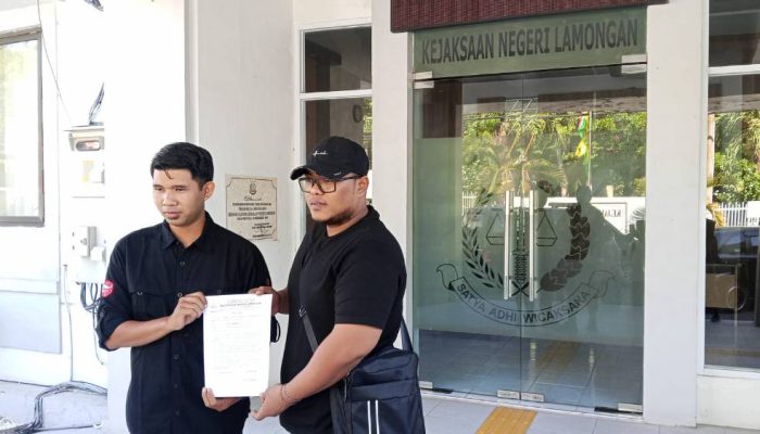 Kejari Lamongan Terima Laporan Dugaan Korupsi Kepala Desa Brengkok, Pelapor Harap Ditindaklanjuti Secara Profesional
