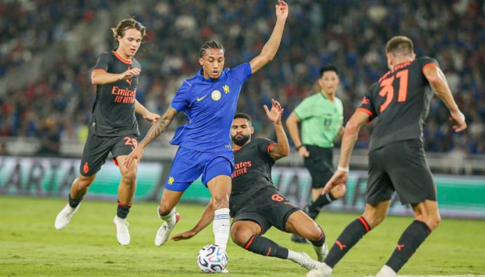 Chelsea Tampil Dominan, AC Milan Dihajar 3-0 di Indonesia Super Cup 2026