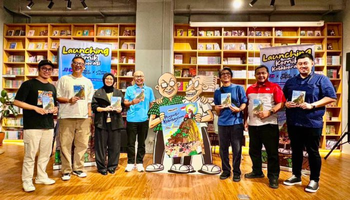 JNE dan Grasindo Luncurkan Komik Pengantar Kebahagiaan, Angkat Kisah Humanis Para Kurir