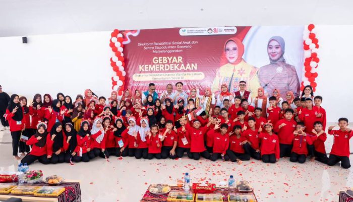 Gebyar Kemerdekaan di SRT 3 Lampung, Fatma Ajak 401 Siswa Isi Kemerdekaan dengan Belajar