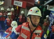 Kapal Tanker Balongan Sandar, Komut Pertamina Cek Pasokan BBM di Tanjung Wangi