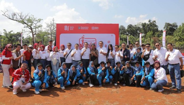 BRI Perkuat Pemberdayaan Desa Doudo melalui Semarak Merah Putih