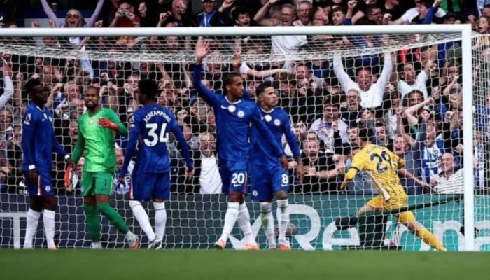 Drama Tujuh Gol di Stamford Bridge, Chelsea Kalahkan Brighton 4-3
