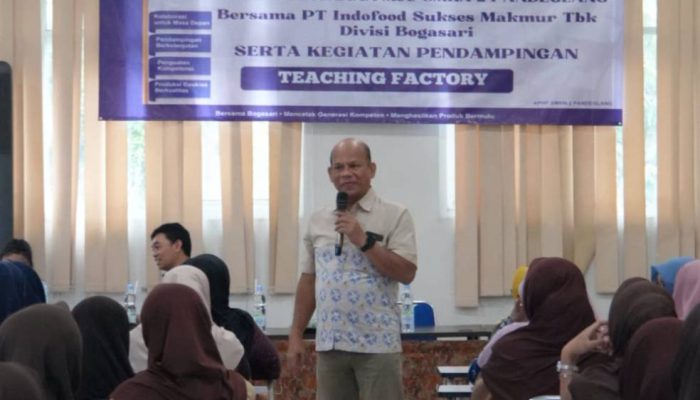 Bogasari Mengajar Masuk Banten, SMKN 2 Pandeglang Kembangkan Teaching Factory