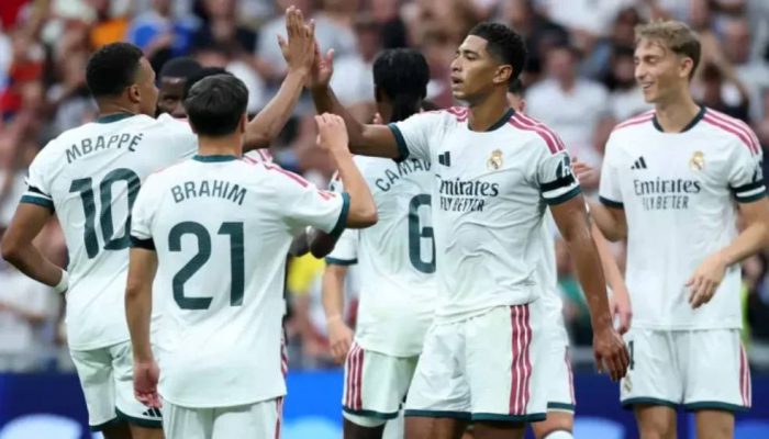 Dua Gol Cepat, Real Madrid Kalahkan Inter Milan di Bernabeu