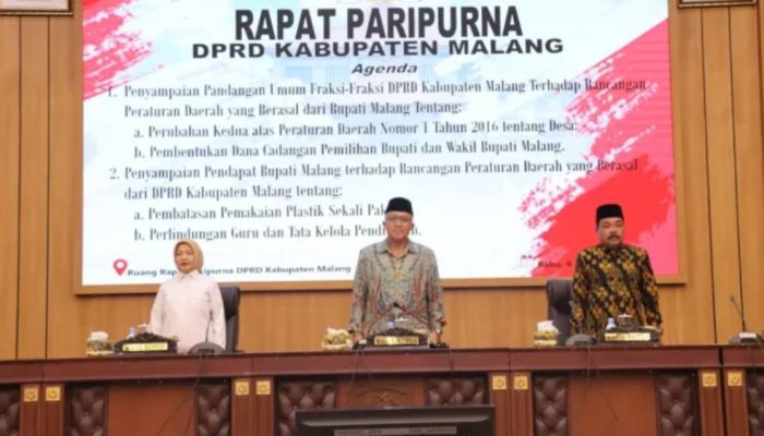 Pemkab Malang Setujui Raperda Plastik Sekali Pakai dan Perlindungan Guru