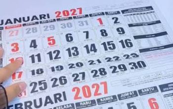 Kalender Libur Nasional 2027: Ada 18 Hari Libur dan 8 Hari Cuti Bersama