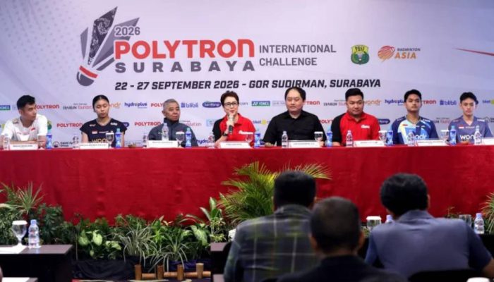 Surabaya Jadi Arena Persaingan 279 Pebulutangkis Dunia di International Challenge 2026