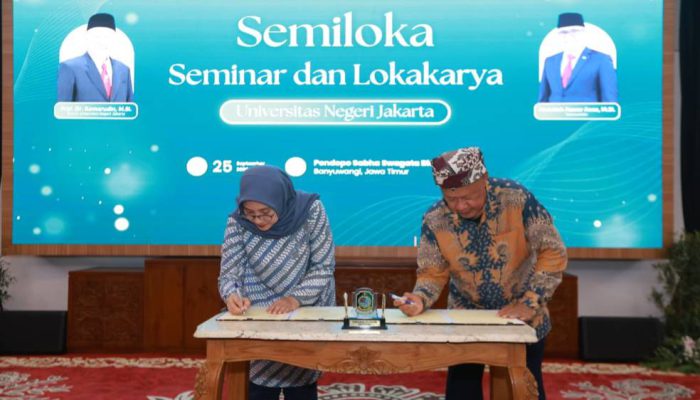 Pemkab Banyuwangi dan UNJ Kolaborasi Tingkatkan Kualitas SDM serta Akses Pendidikan