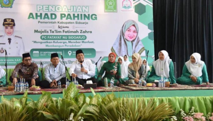 Pemkab Sidoarjo Perkuat Kolaborasi dengan Ormas, Subandi Dorong Fatayat NU Dukung Pelayanan Publik