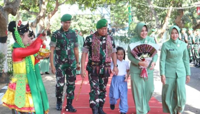 Kunjungi Kodim 0826/Pamekasan, Brigjen TNI Kohir Tekankan Prajurit Harus Aman dan Profesional