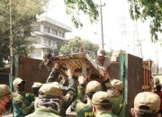 8 Bangunan Liar di Frontage Road Waru Ditertibkan, Pemkab Sidoarjo Siapkan Penataan Lanjutan